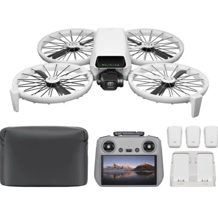 DJI Flip Drone (RC 2 with Fly More Combo)
