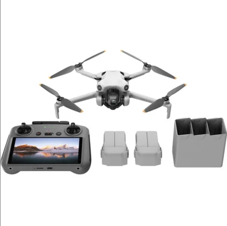 DJI Mini 4 Pro Drone Fly More Combo Plus with RC 2 Controller