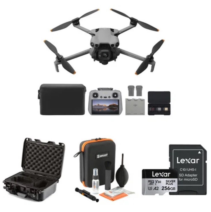 DJI Mini 5 Pro Drone with RC2 Fly More Combo & Case/Memory Kit