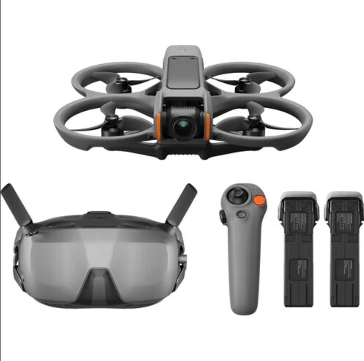DJI Avata 2 FPV Drone with Goggles N3 & 3-Battery Fly Smart Combo