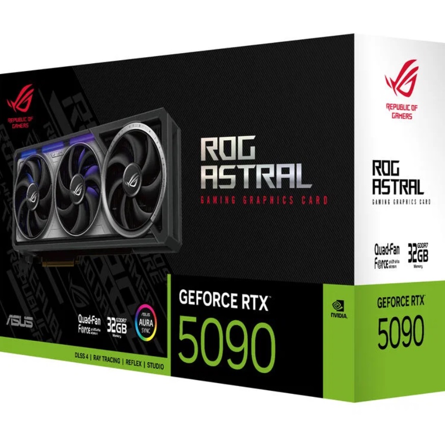 ASUS GeForce RTX 5090 Republic of Gamers Astral
