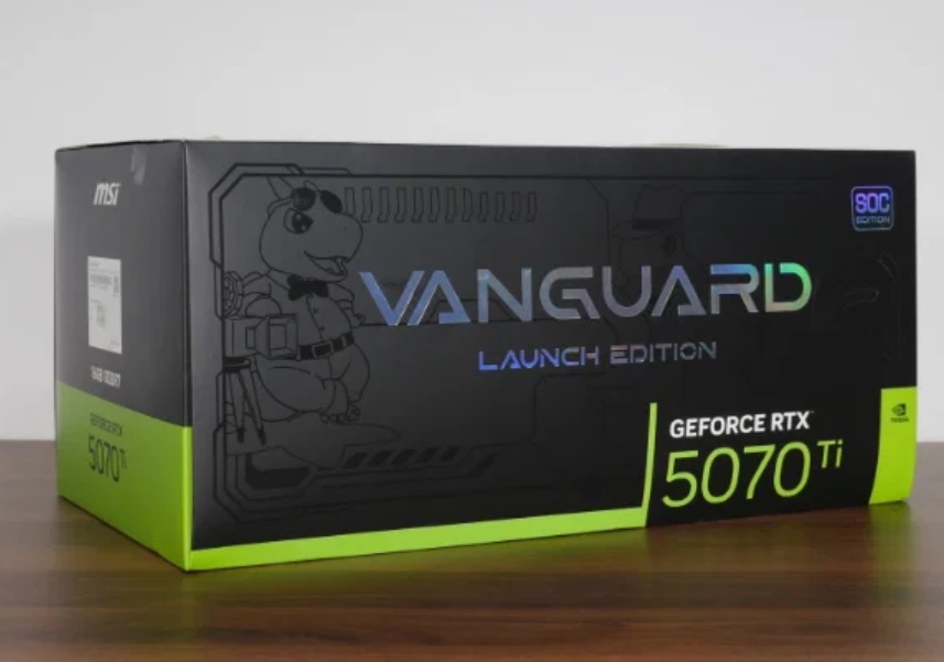 MSI GeForce RTX 5070 Ti VANGUARD SOC