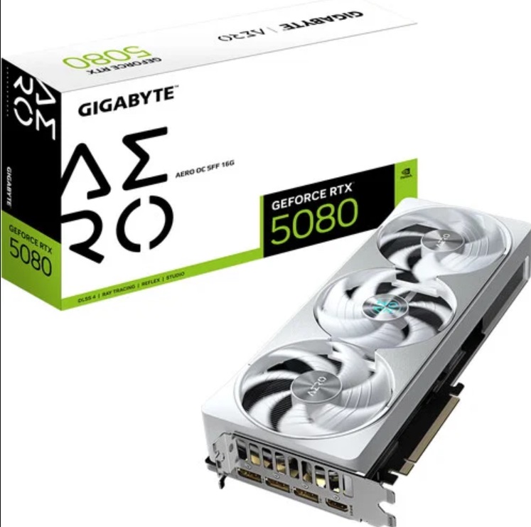 Gigabyte GeForce RTX 5080 AERO OC SFF