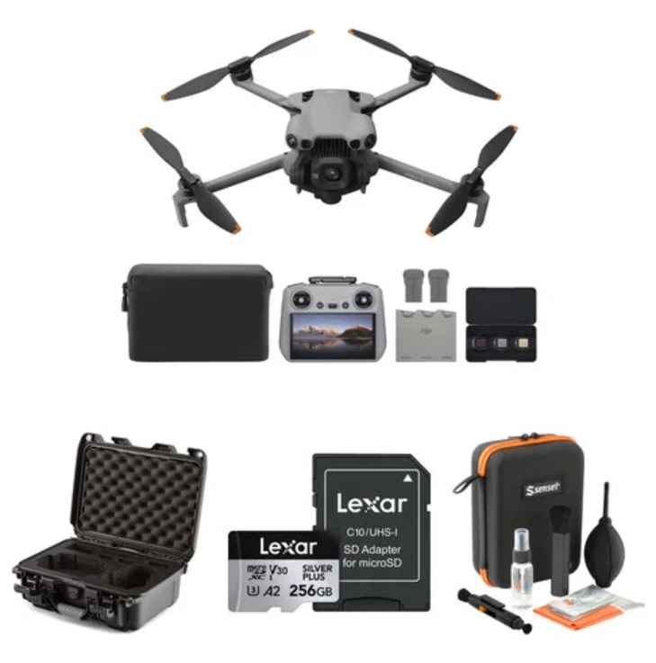 DJI Mini 5 Pro Drone with RC2 Fly More Combo Plus & Case/Memory Kit