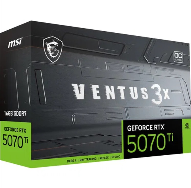 MSI GeForce RTX 5070 Ti VENTUS 3X OC